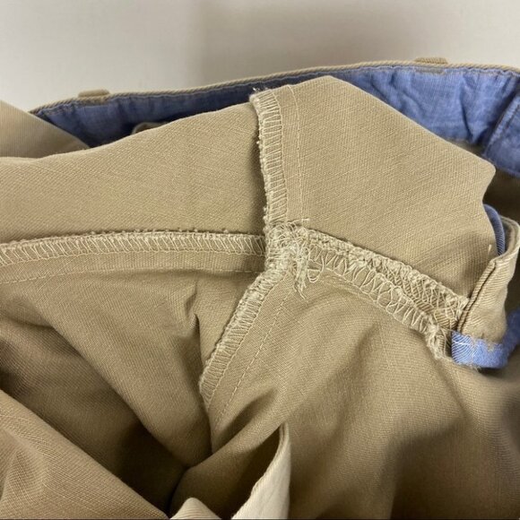 NWT Peter Manning Lightweight Chino Dress Pants Khaki Size 28 by 27 New Tags Tan - Picture 7 of 14